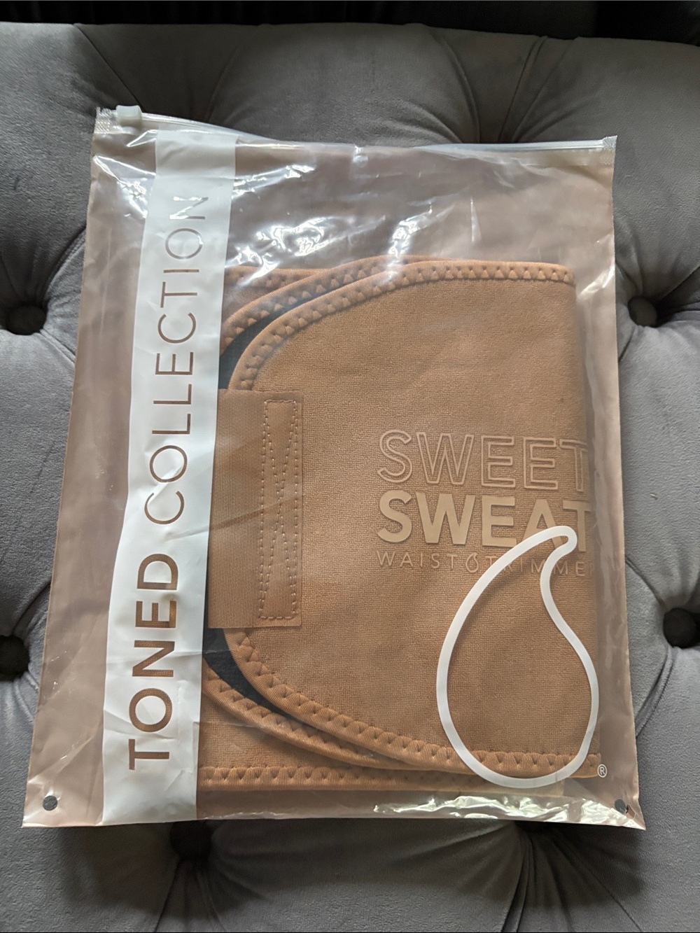 Toned Collection Sweet Sweat Waist Trimmer - Tan